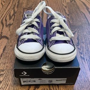 Converse Toddler Girls 6 Purple